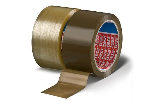 BANDA ADEZIVA TRANSPARENTA 66M 48MM ADEZIV CAUCIUC SINTETIC TESA [2]