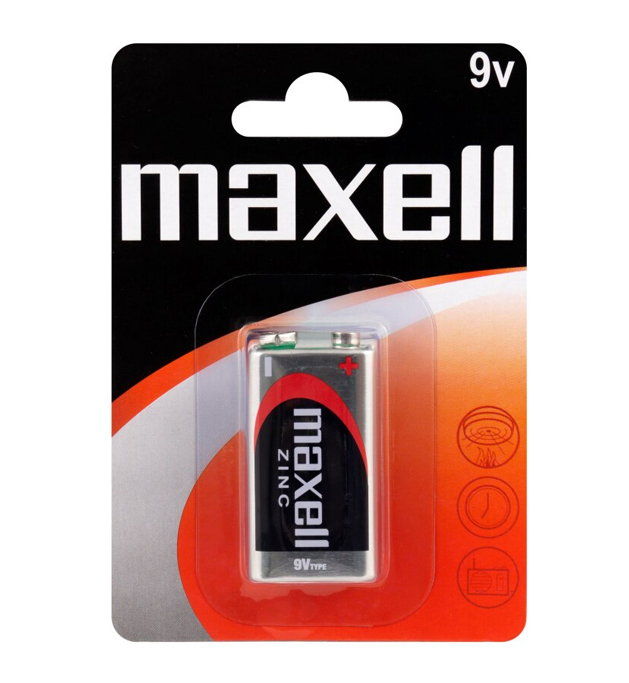 BATERII 9V ZINC MAXELL [1]