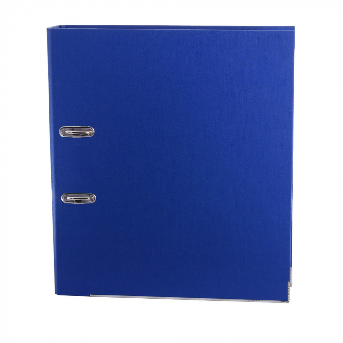 Biblioraft A4, plastifiat PP/paper, margine metalica, 75 mm, neasamblat, Optima Budget [4]