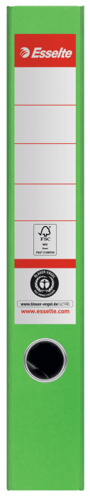 BIBLIORAFT CARTON RECICLAT 5CM VERDE NR1 POWER FSC ESSELTE [2]