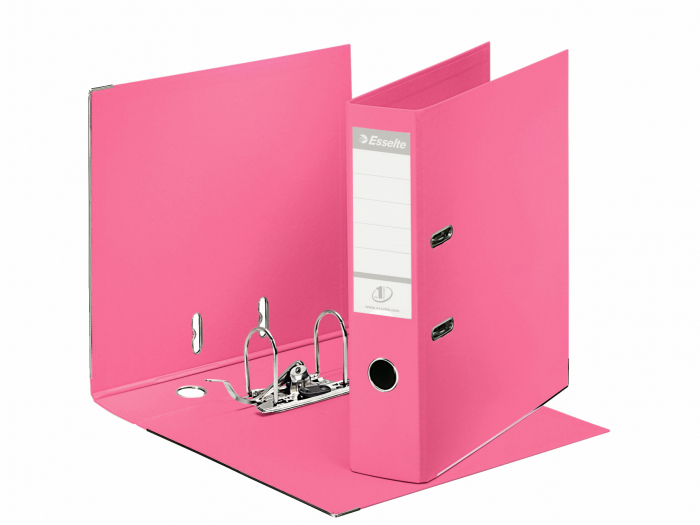BIBLIORAFT PLASTIFIAT INT-EXT 7.5CM ROZ NR1 POWER ESSELTE [2]