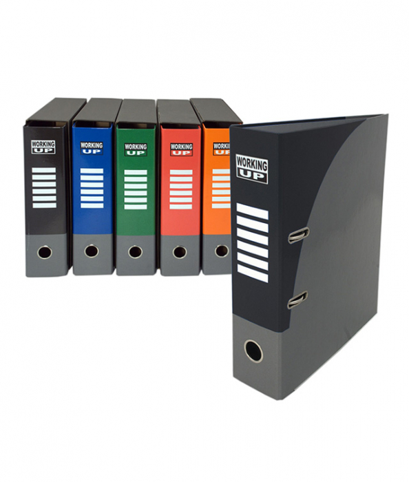 BIBLIORAFT WORKING UP NEGRU CU CUTIE 8 CM PIGNA [2]