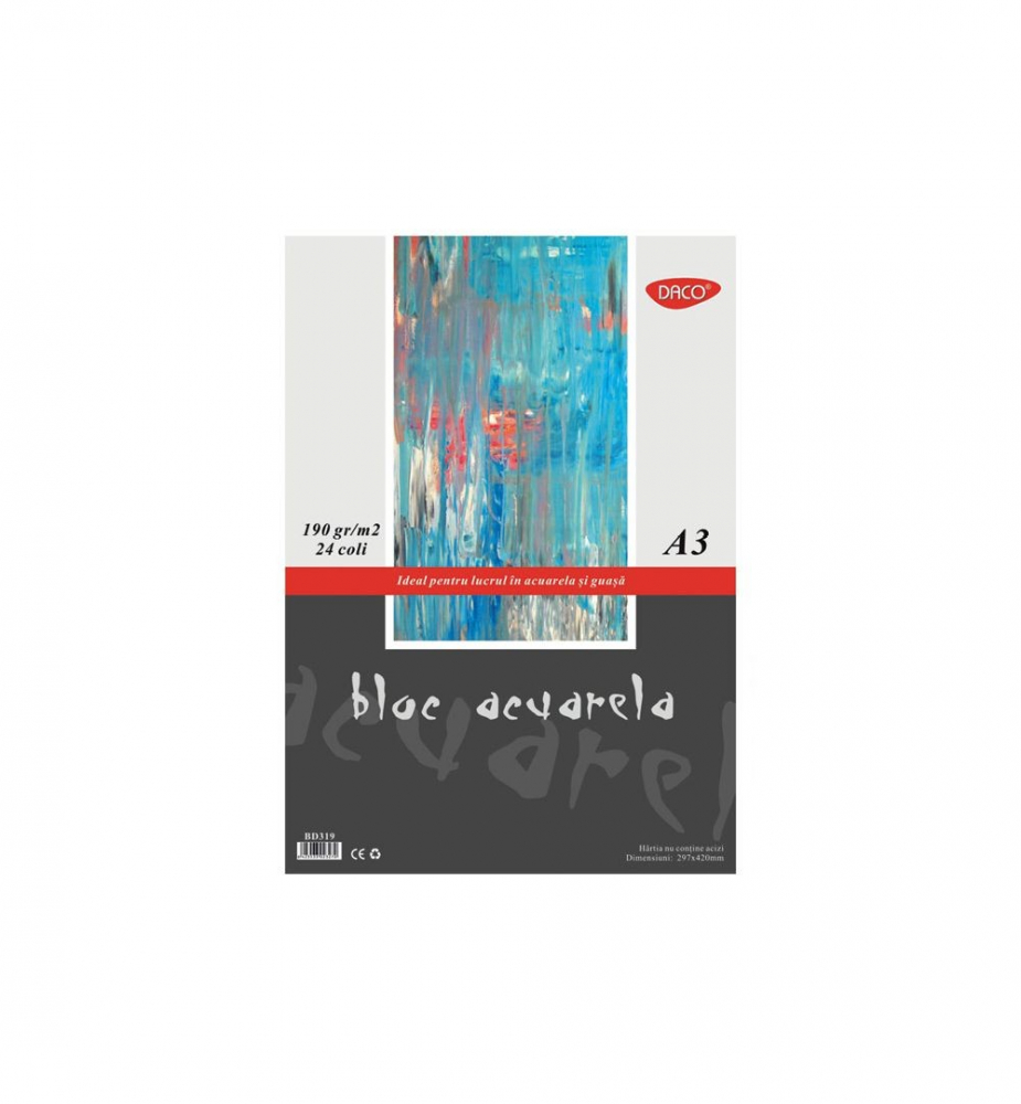 BLOC A3 ACUARELA 190GR  24 FILE DACO BD319 [1]