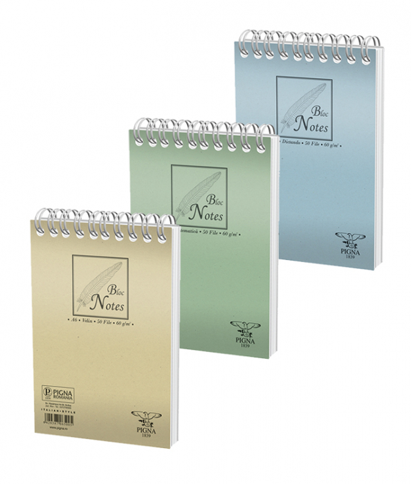 BLOC NOTES SPIRA A4 50F AR BASIC PIGNA [1]