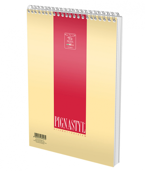 BLOC NOTES SPIRA A4 60F AR STYLE PIGNA [4]