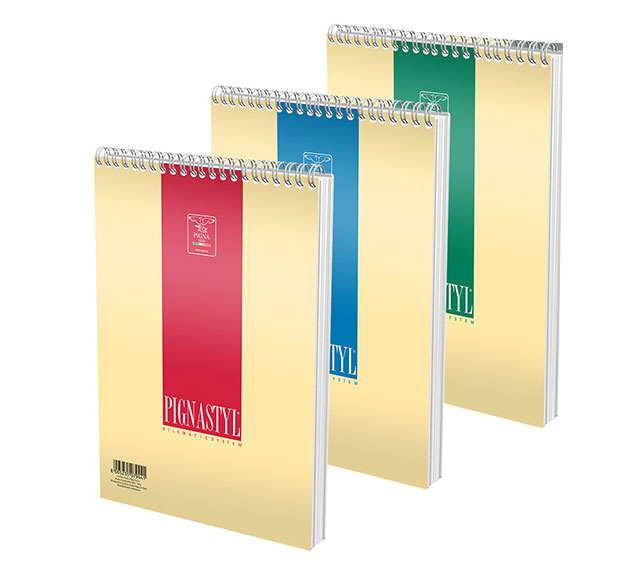 BLOC NOTES SPIRA A5 60 FILE VELIN STYLE PIGNA [1]