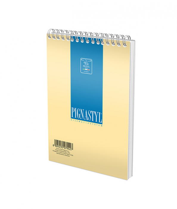 BLOC NOTES SPIRA A6 60 FILE DICTANDO STYLE PIGNA [2]