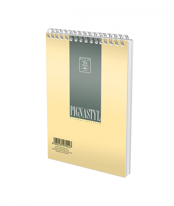 BLOC NOTES SPIRA A6 60 FILE VELIN STYLE PIGNA [5]