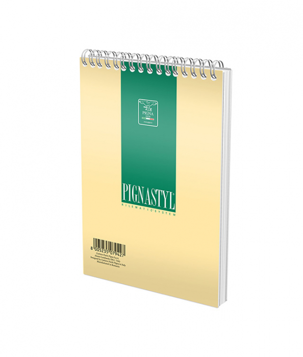 BLOC NOTES SPIRA A6 60 FILE VELIN STYLE PIGNA [4]