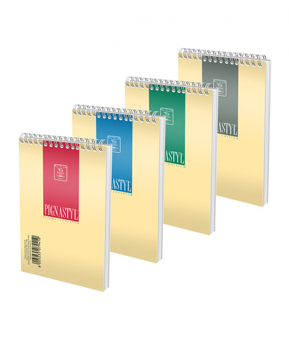 BLOC NOTES SPIRA A7 60F AR STYLE PIGNA [1]