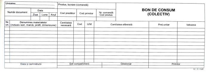 Bon consum 1/2 A4, autocopiativ , 2 ex.(2 x 50 seturi) - personalizat [1]
