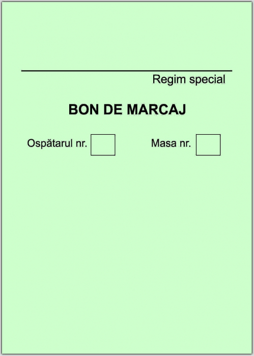 Bon marcaj A7 autocopiativ, 2 ex.(2 x 50 seturi) [2]