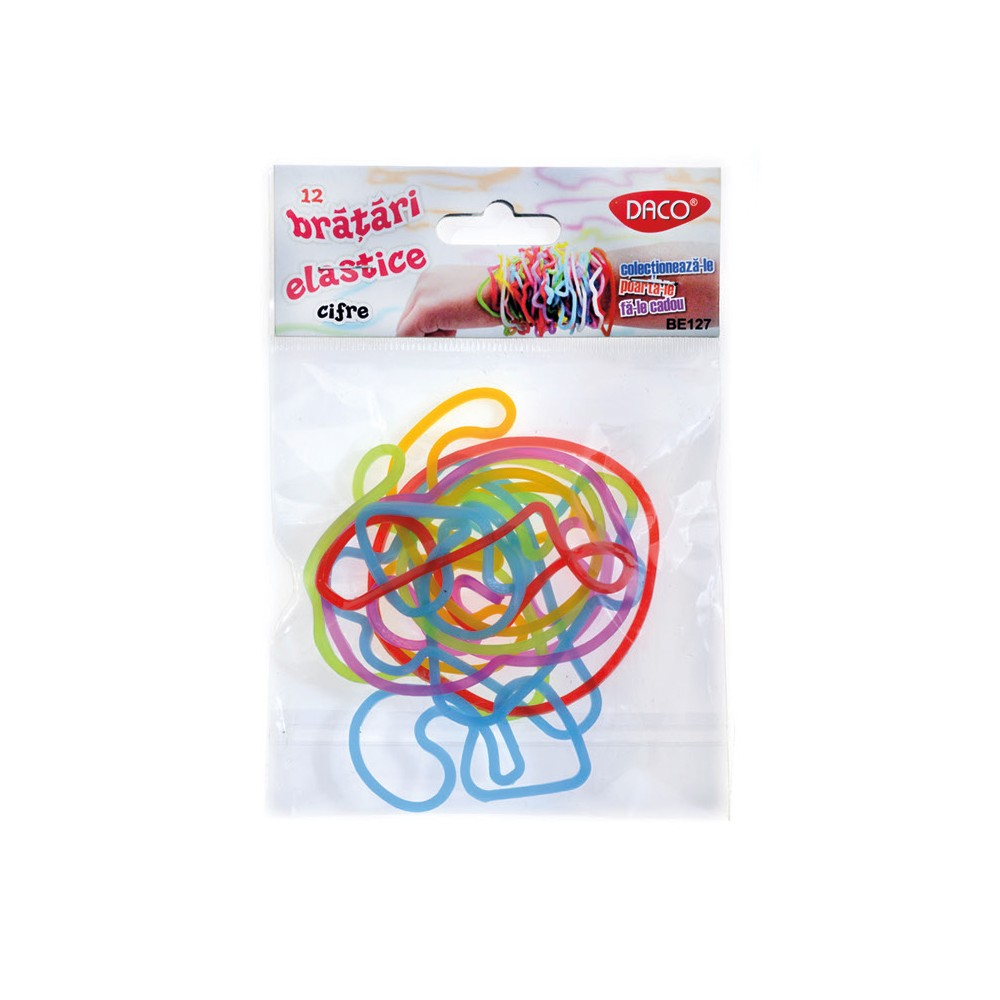 BRATARI ELASTICE 12BUC/SET BE127 CIFRE [1]