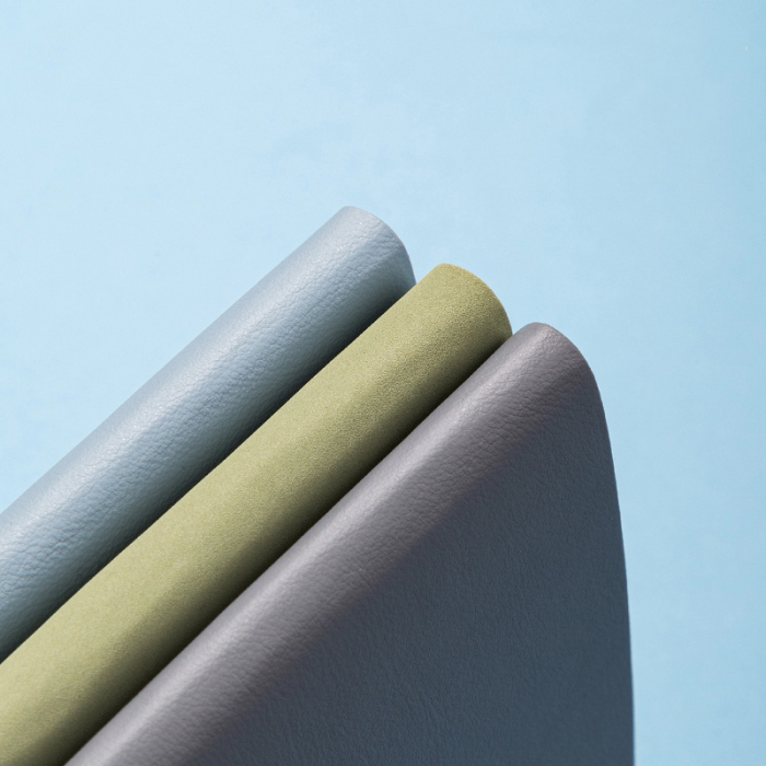 CAIET BIROU 205*143MM 80 FILE DICTANDO COPERTA IMITATIE PIELE BLEU DELI [2]
