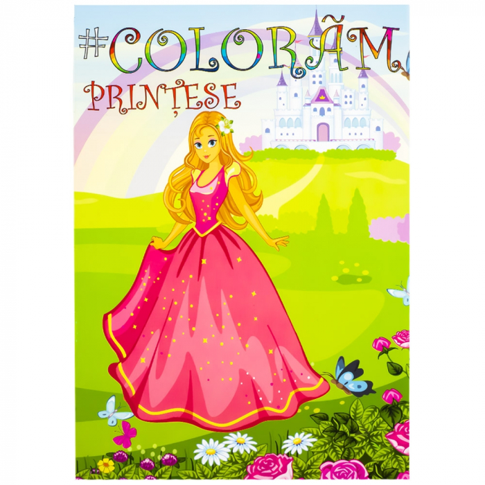Caiet de Colorat A4, 8 File, Diverse Modele [4]
