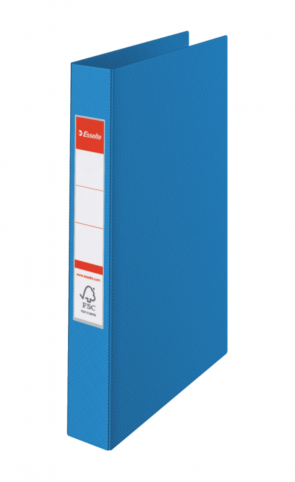 CAIET MECANIC A4 4 INELE 25MM/42MM ALBASTRU STANDARD ESSELTE [1]