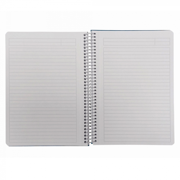 CAIET SPIRA A5 120 FILE DICTANDO COPERTA CARTONATA NOTTE [3]