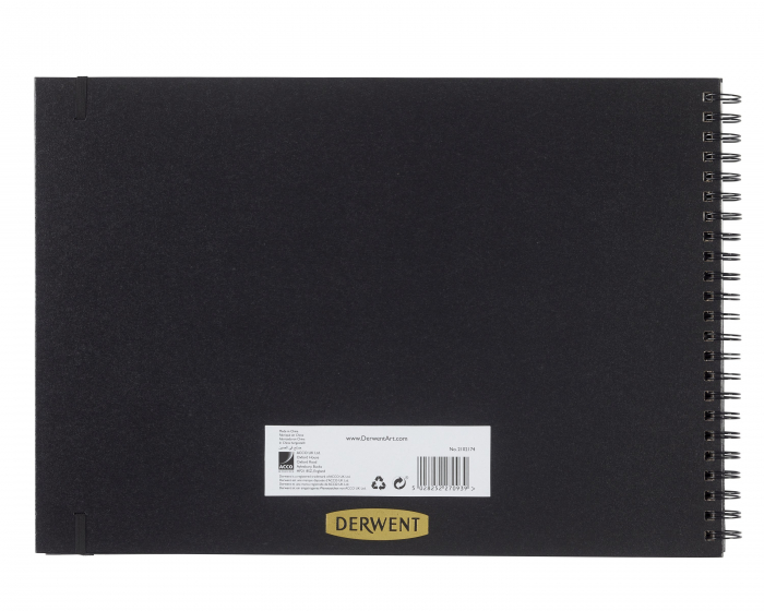 CAIET SPIRA PENTRU SCHITE SI DESEN A3 56 FILE 165G CU MAPA PROFESSIONAL DERWENT [2]