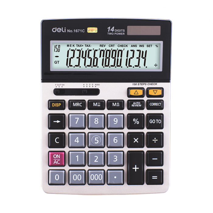 CALCULATOR BIROU 14DIG 1671C DELI [1]