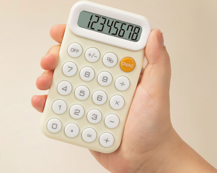 CALCULATOR BUZUNAR 8DIG M10 GALBEN DELI [5]