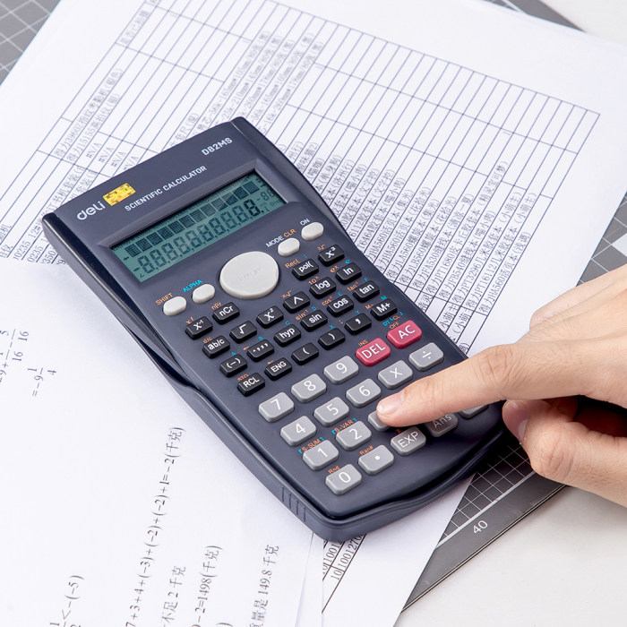 CALCULATOR STIINTIFIC 12DIG 240F 82MS DELI [3]