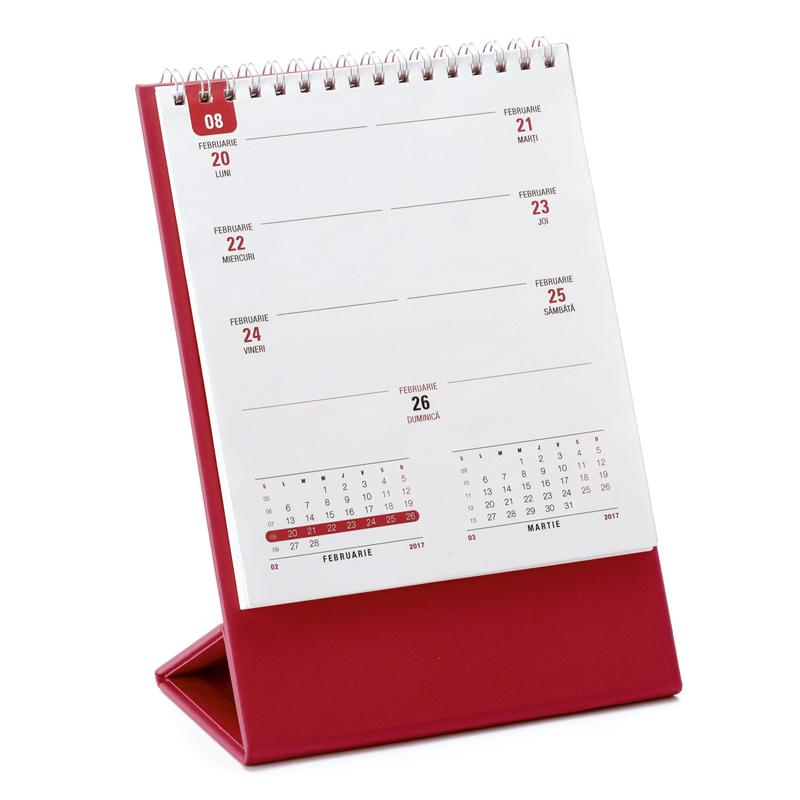Calendar de birou Prisma, PVC, CA [2]