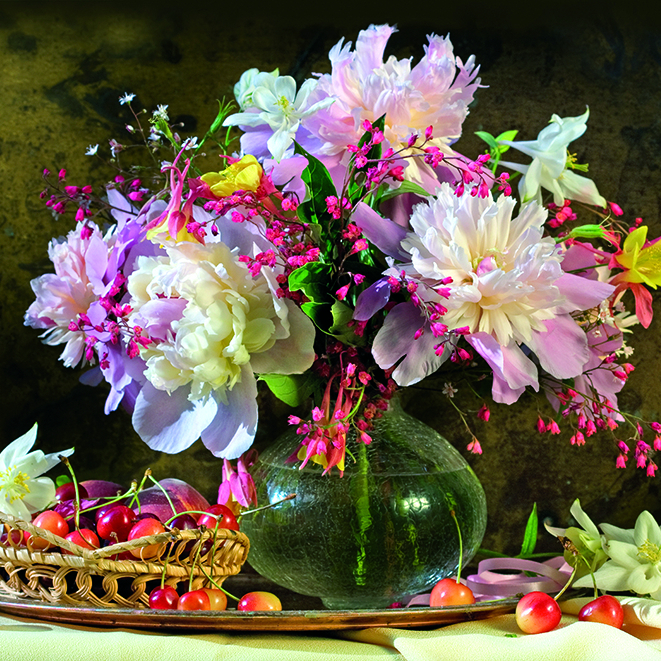 Calendar de perete Bouquets, CT [8]