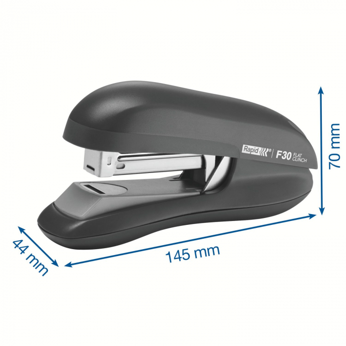 CAPSATOR 30 COLI 24/6 26/6 F30 ALBASTRU CAPSARE PLATA RAPID [5]