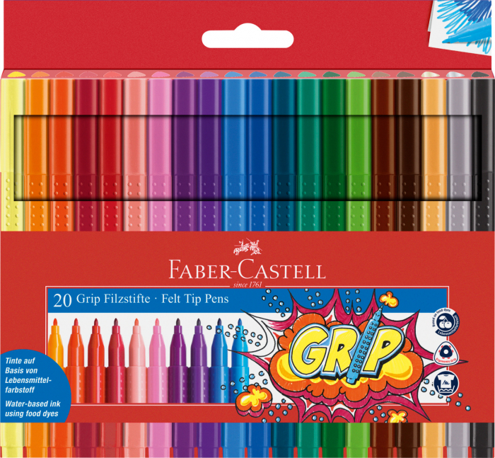 CARIOCA 20 CULORI GRIP FABER-CASTELL [1]
