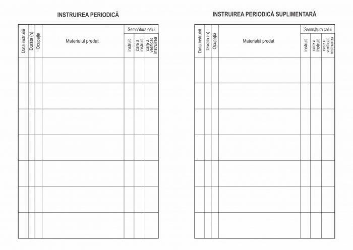 Fisa individuala pentru protectia muncii A5 -SSM [7]