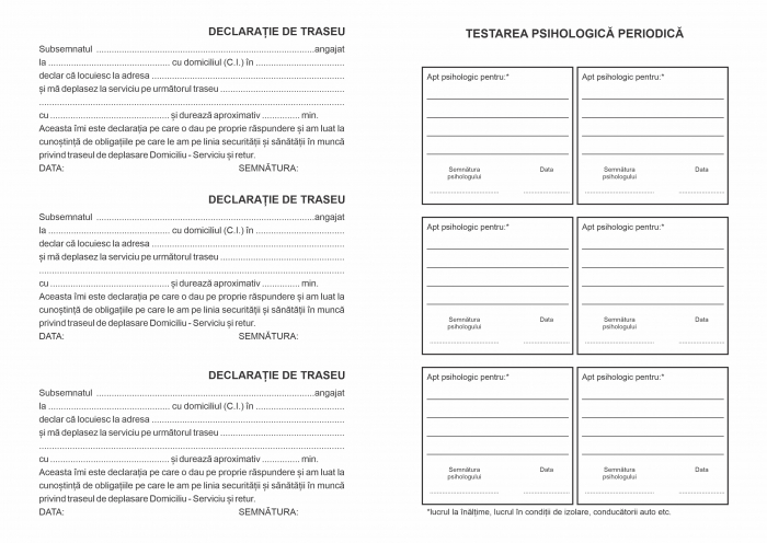 Fisa individuala pentru protectia muncii A5 -SSM [3]
