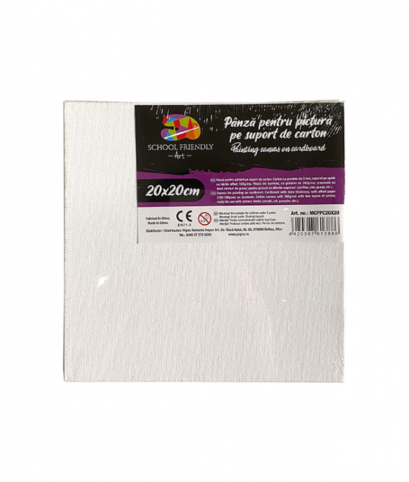 CARTON PANZAT 3 MM 20 x 20 CM SF ART PIGNA [1]