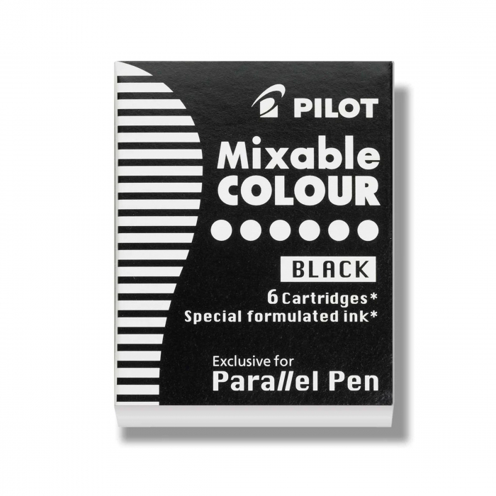 CARTUSE CERNEALA 6/SET PARALLEL PEN NEAGRA PILOT [1]