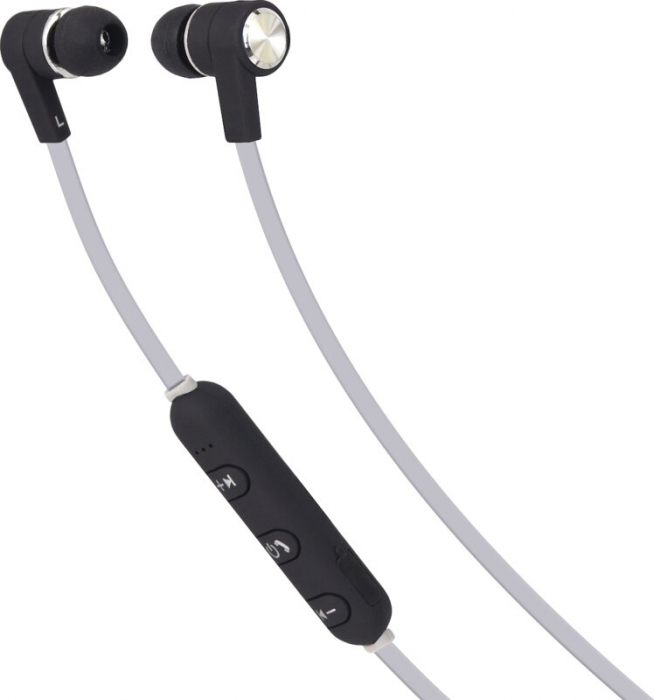 CASTI FARA FIR BLUETOOTH CU MICROFON BASS-13 NEGRE MAXELL [4]
