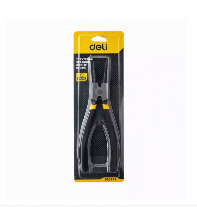 CLESTE CU VARF SUBTIRE PT PRECIZIE 7 INCH NEGRU DL0342 DELI [1]