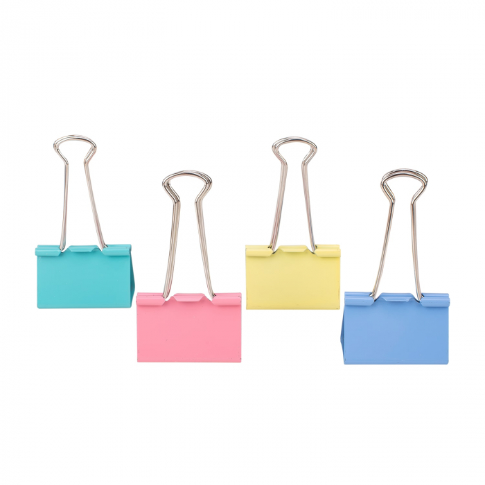 CLIPS HARTIE 19MM COLOR 40 BUC/CUT. PLASTIC DELI [2]