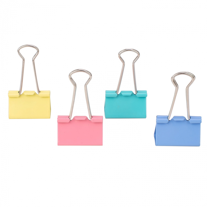 CLIPS HARTIE 32MM COLOR 24 BUC/CUT. PLASTIC DELI [1]