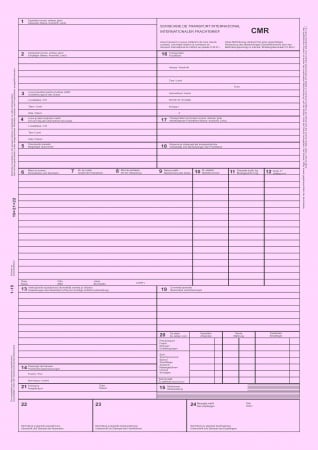 CMR autocopiativ A4,- Scrisoare de transport international  , 4 ex.(4 x 50 seturi) - personalizat [3]