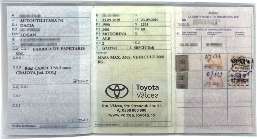 Coperta talon auto mare, 3 parti [2]