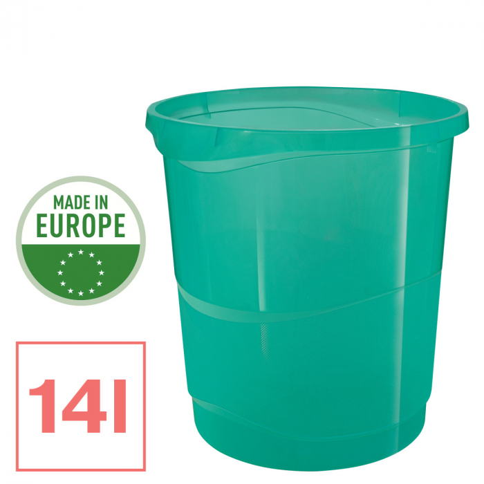 COS BIROU 14L VERDE RECICLABIL COLOUR'BREEZE ESSELTE [2]