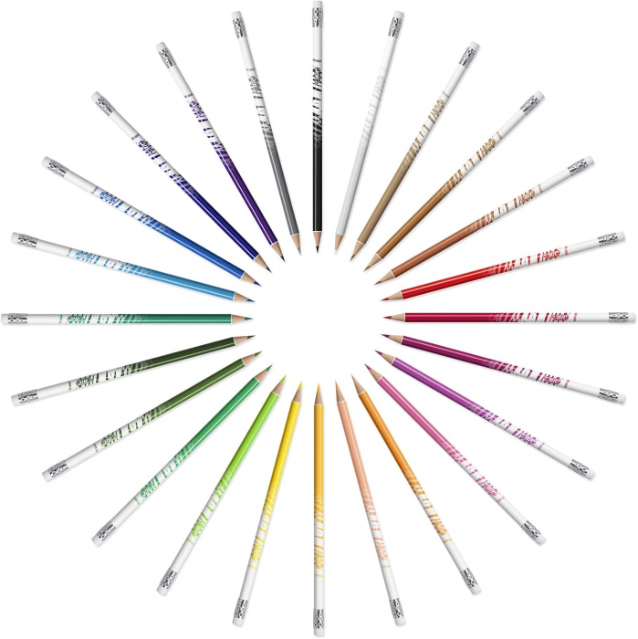 CREIOANE COLORATE 12 CULORI EVOLUTION ILLUSION BIC [2]
