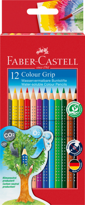 CREIOANE COLORATE 12 CULORI GRIP 2001 FABER-CASTELL [1]