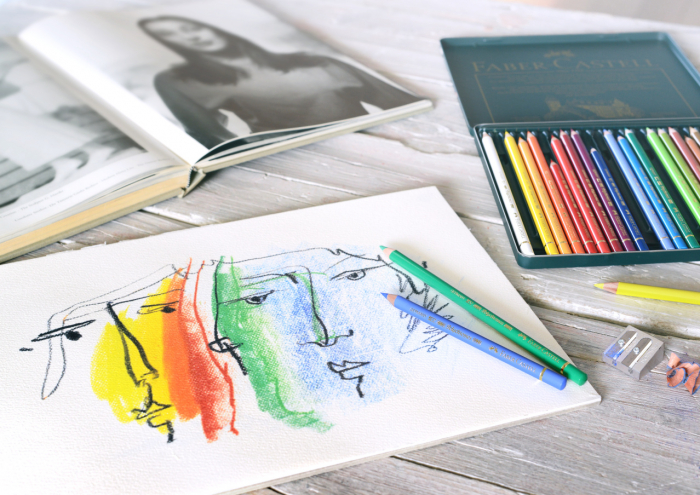 CREIOANE COLORATE 24 CULORI POLYCHROMOS FABER-CASTELL [4]
