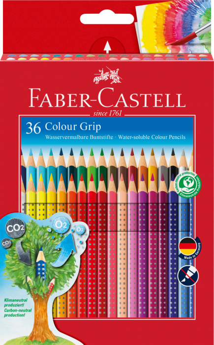 CREIOANE COLORATE 36 CULORI GRIP 2001 FABER-CASTELL [1]
