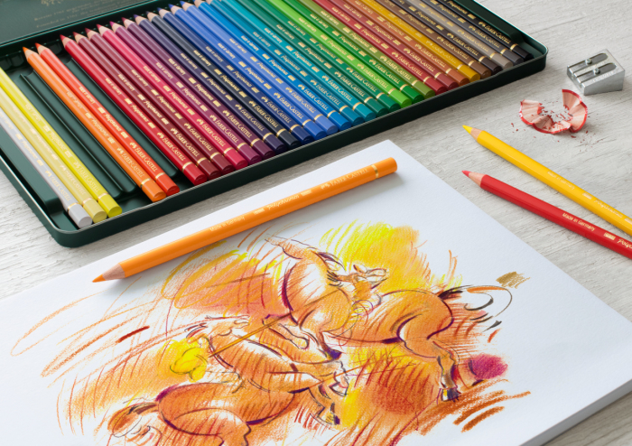 CREIOANE COLORATE 36 CULORI POLYCHROMOS FABER-CASTELL [5]
