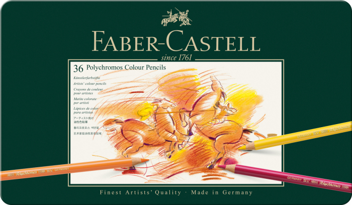 CREIOANE COLORATE 36 CULORI POLYCHROMOS FABER-CASTELL [1]