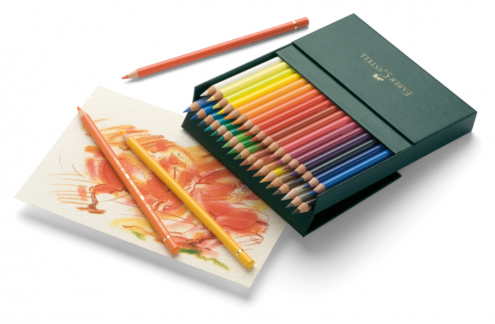 CREIOANE COLORATE 36 CULORI STUDIO POLYCHROMOS FABER-CASTELL [2]