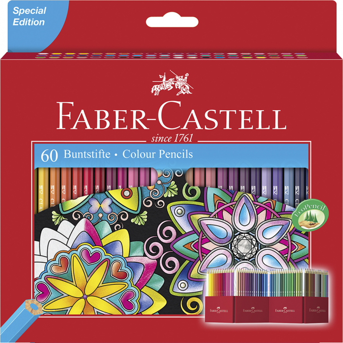 CREIOANE COLORATE 60 CULORI EDITIE SPECIALA FABER-CASTELL [1]