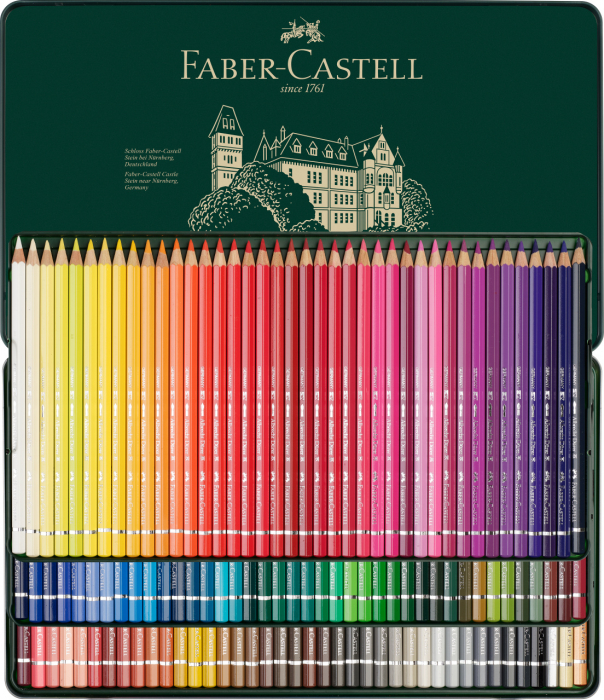 CREIOANE COLORATE ACUARELA 120 BUC  A. DURER FABER-CASTELL [3]