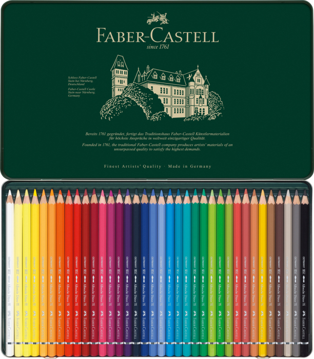 CREIOANE COLORATE ACUARELA 36 CULORI A. DURER FABER-CASTELL [3]